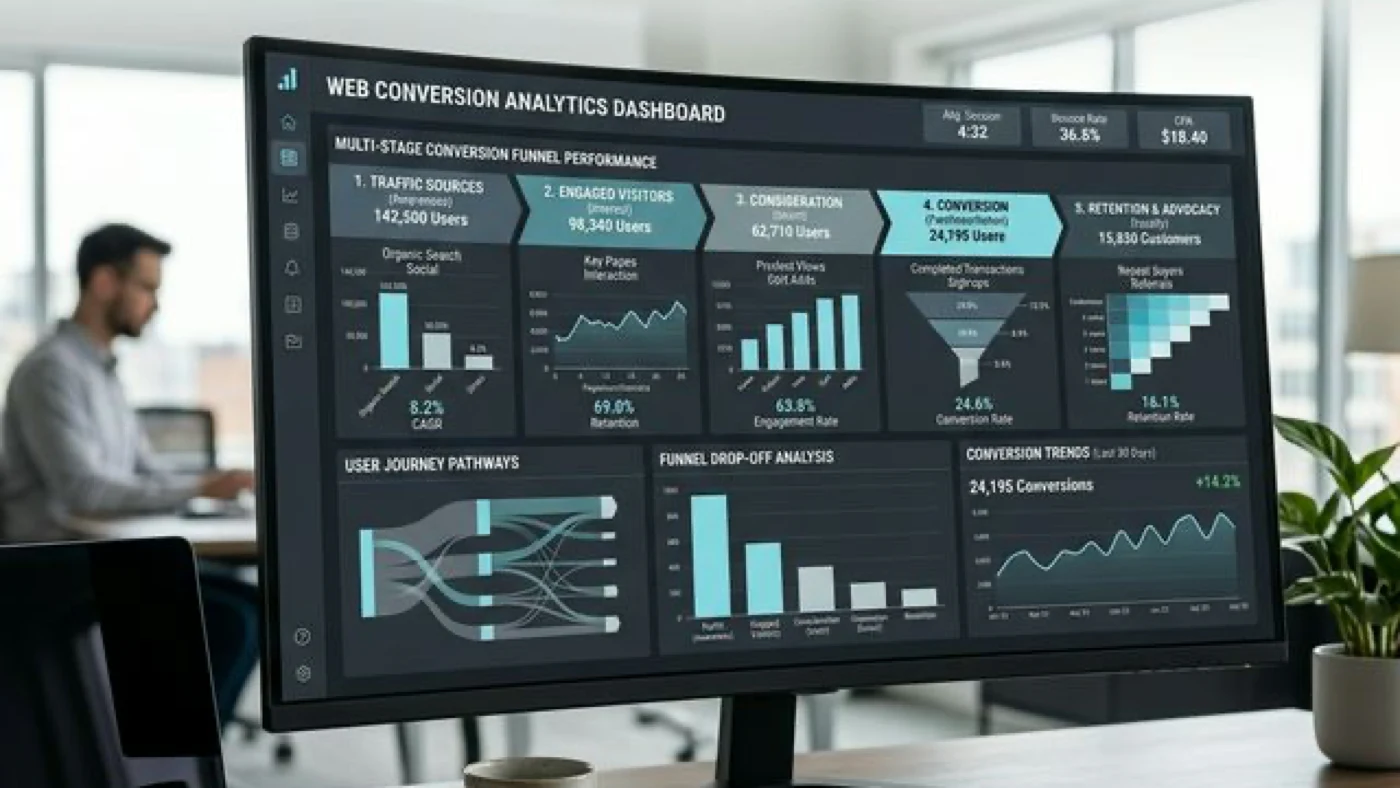 Conversion Funnel Mistakes South African Businesses Make On Their Websites - What a website conversion funnel actually includes