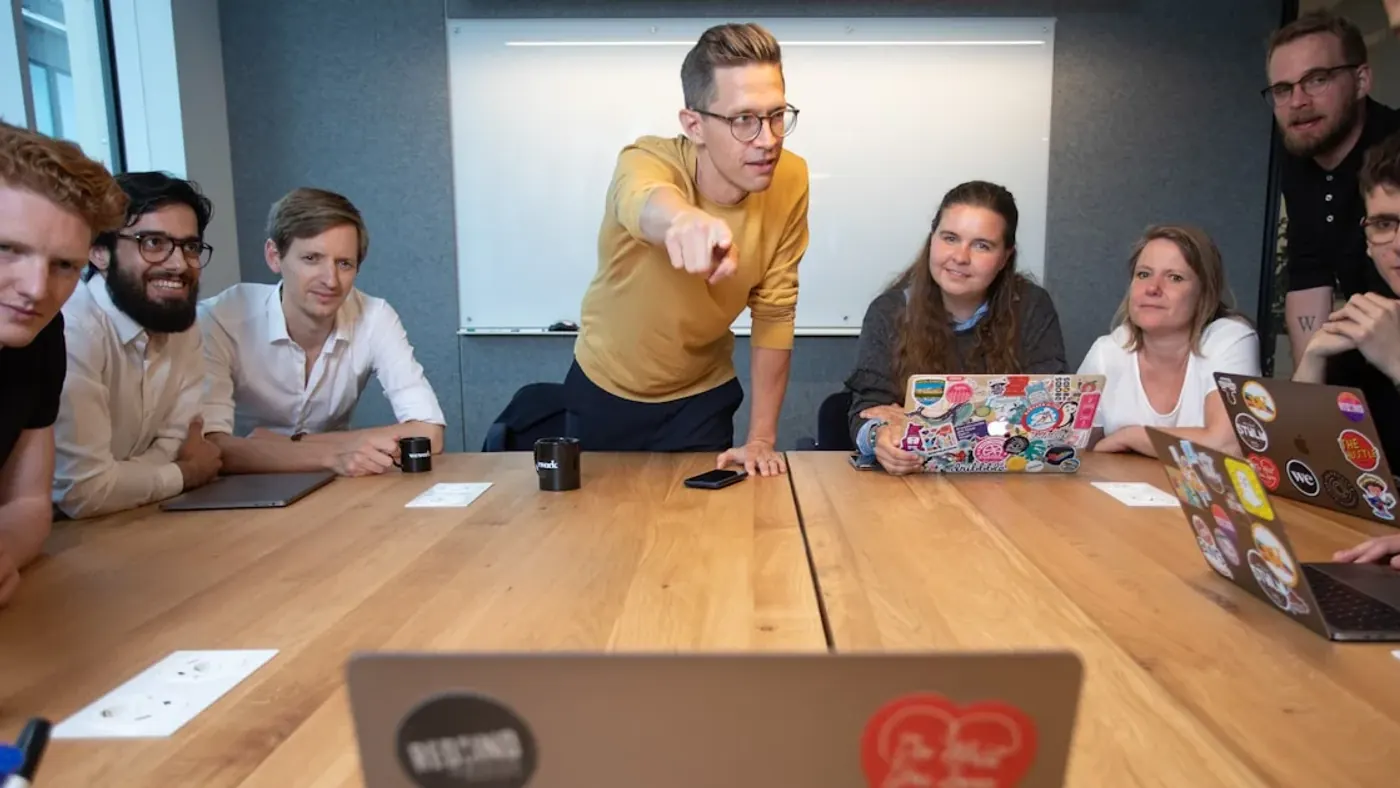 Business team reviewing search performance for What A Good Social Media Audit Reveals Before You Scale