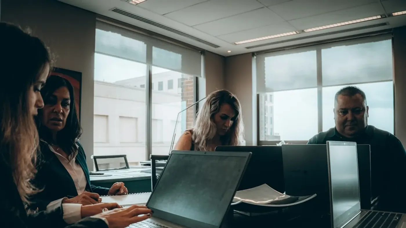 Business team reviewing search performance for Why Your Digital Marketing Strategy Needs A Cybersecurity Audit In 2026