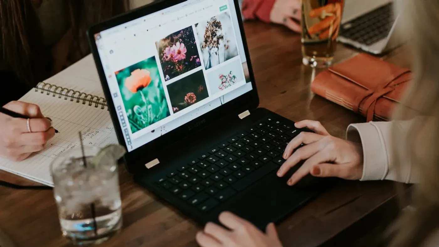 Business team reviewing search performance for Why Your Social Media Content Isnt Converting