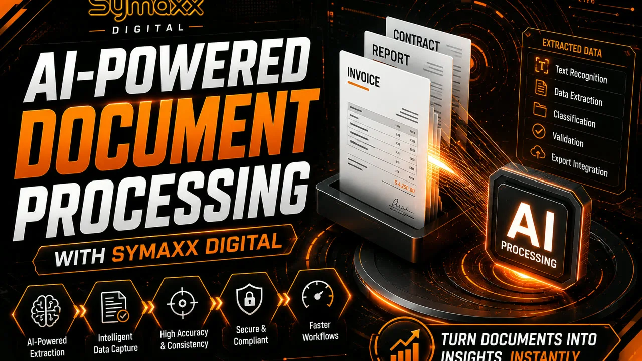 AI-Powered Document Automation for Small Businesses | Symaxx Digital Solutions