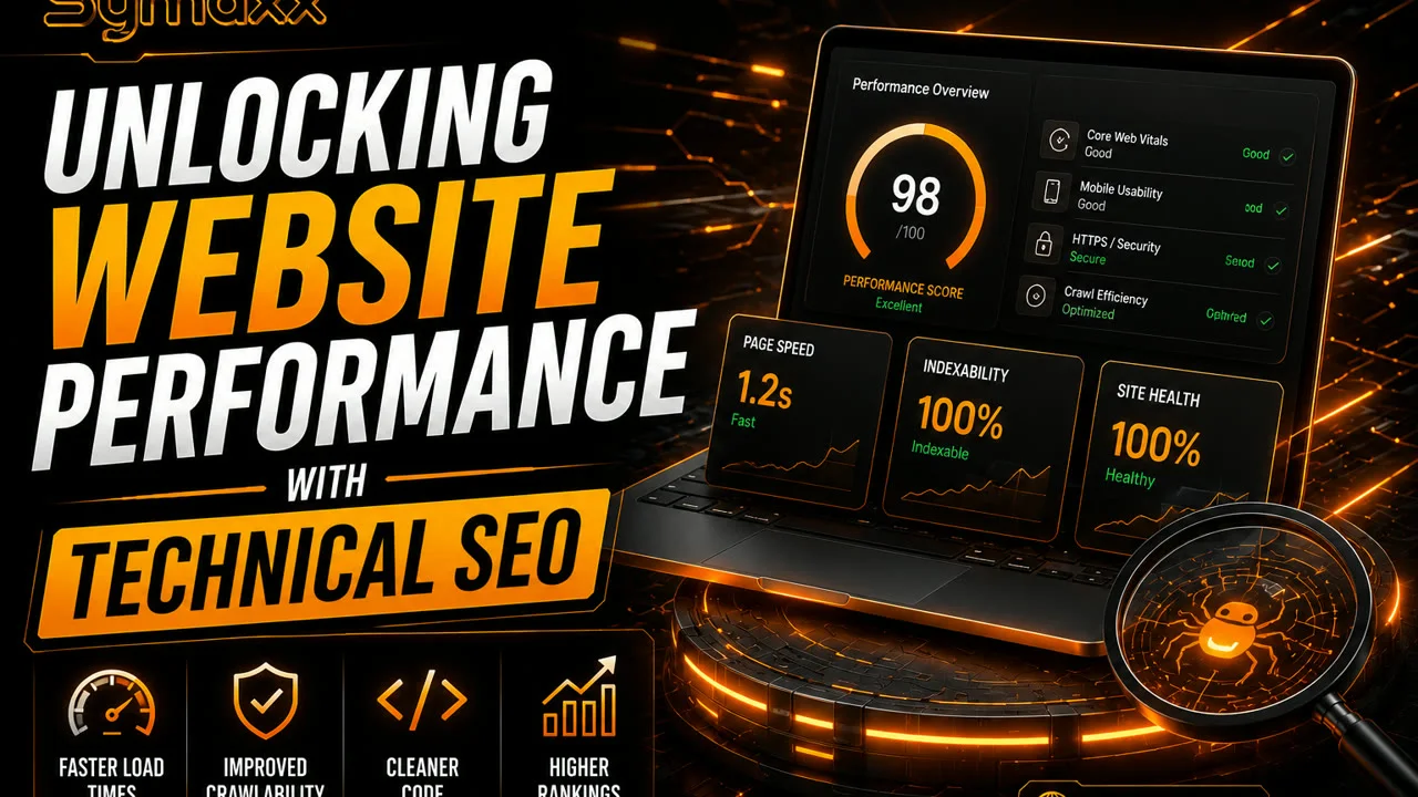Unlocking Website Performance with Technical SEO | Symaxx Digital Solutions