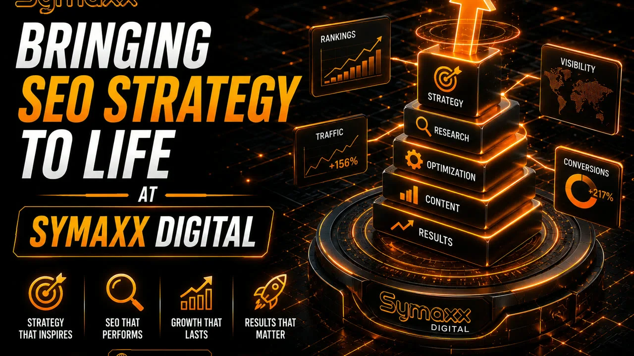 Bringing SEO Strategy to Life: Smarter Website Growth with Symaxx Digital
